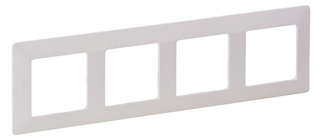 Legrand 754004 Rahmen 4-fach Valena Life ultraweiß Thermoplast