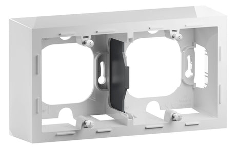 Legrand 765199 SEANO APgehäuse 2-fach in der Farbausführung Ultraweiß