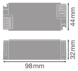 Ledvance DR DALI-P-44/220-240/1050 10X1LEDV LED-Treiber 30 A IP20
