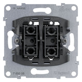 Legrand 765008 SEANO Einsatz Doppelwechselschalter 10AX Steckklemmen