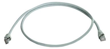 TEGA 100008981 Patchkabel S/FTP Cat.6a Grau