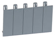 Legrand 001961 Abdeckstreifen 5M silber RAL7001 teilbar in halbe u.ganze Module