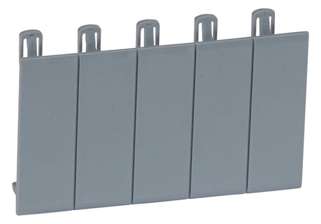 Legrand 001961 Abdeckstreifen 5M silber RAL7001 teilbar in halbe u.ganze Module
