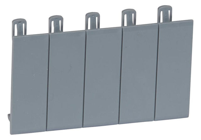 Legrand 001961 Abdeckstreifen 5M silber RAL7001 teilbar in halbe u.ganze Module