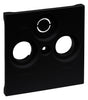 Legrand 765356 SEANO Abdeckung TV-R-SAT f.Fremdfabrikate Farbausführung:Schwarz