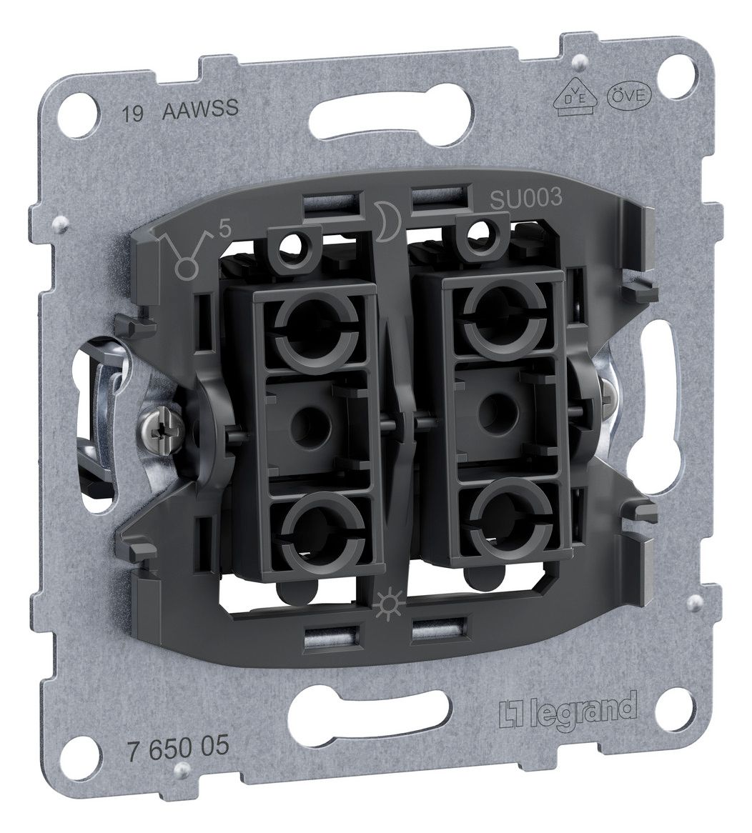 Legrand 765005 SEANO Einsatz Serienschalter 10AX Steckklemmen