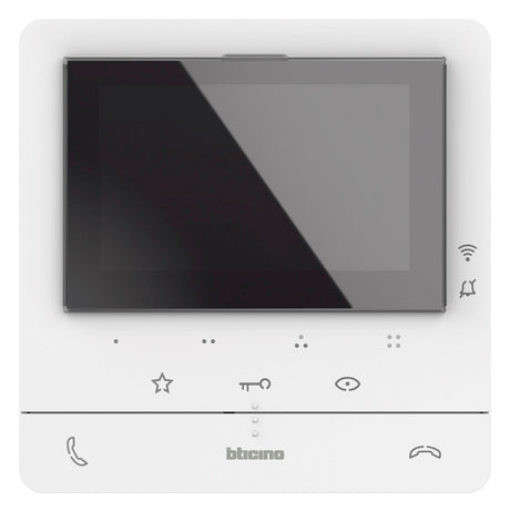 BTicino 344932 CLASSE100 X16E Hörerlose AP-Video Hausstation m.Farb-LCD 5z Smart