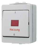 Jung 603HW AP/WG Heizung Notschalter 0 I Aus 3polig 16AX 400VAC WG600