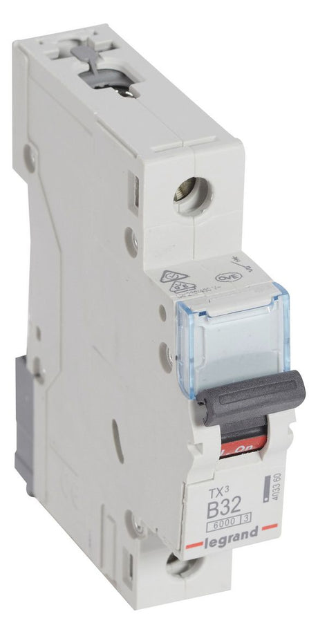 Legrand 403360 TX3 LS-Schalter B 32A 1-polig 6kA 230/400VAC 1TE