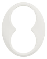 Elso WDE011404 Rahmen für Steckdose, Weiß