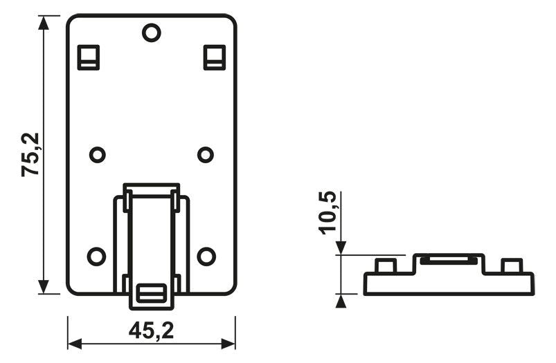 Jung MA-REG Montageadapter REG
