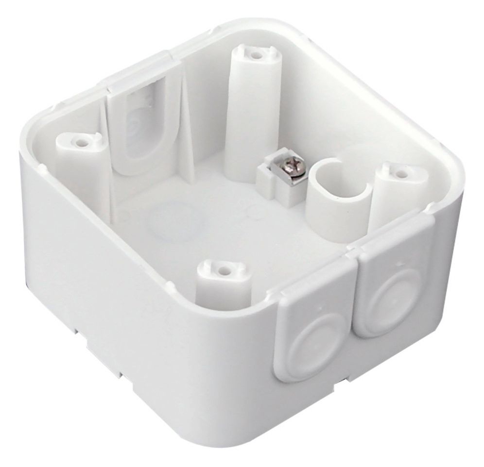 BEG 92141 Aufputzdose Indoor 180 reinweiß