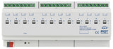 MDT AKI-1216.04 Schaltaktor 12fach 12TE REG 16/20A 230VAC C-Last Industrie 200µF