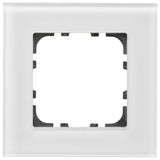 MDT BE-GTR1W.01 Glasrahmen 1fach f.55mm Programme Weiß