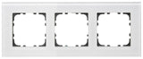 MDT BE-GTR3W.01 Glasrahmen 3fach f.55mm Programme Weiß