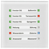 MDT SCN-GLED1W.01 Glas LED Anzeige Weiß