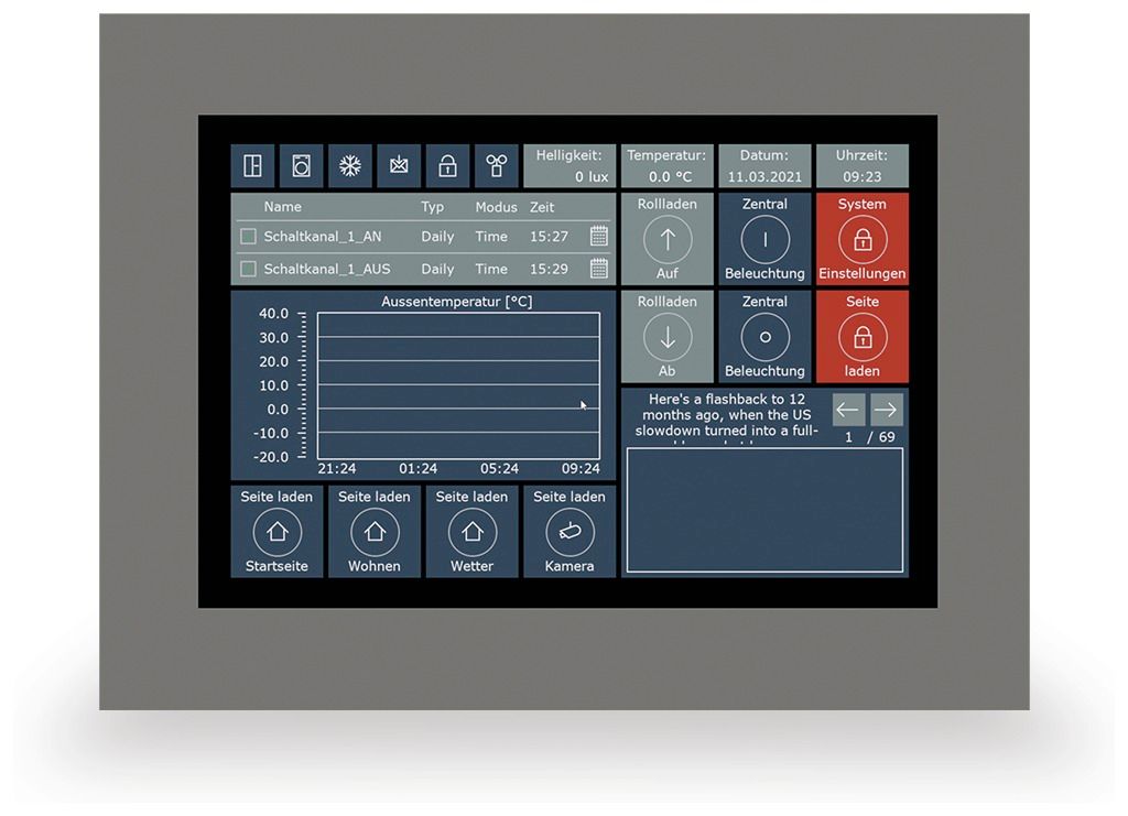 MDT VC-1001.04 VisuControl 10z/25,6cm Touchpanel