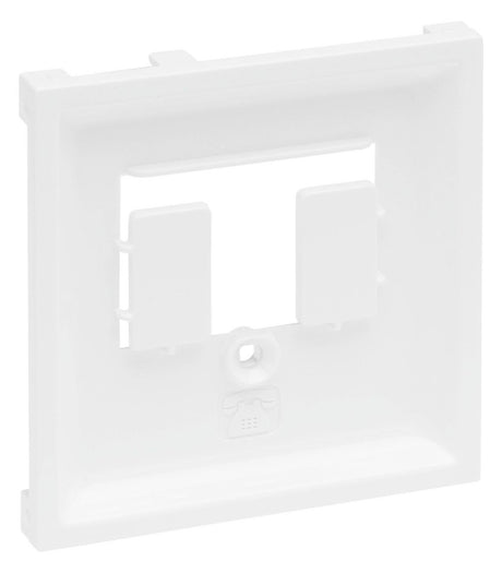 Legrand 765155 SEANO Abdeckung f.TDO & TAE in der Farbausführung Ultraweiß