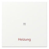 GIRA 367827 Wippe KF+Heizung Ein/Aus System 55 Reinweiß seidenmatt