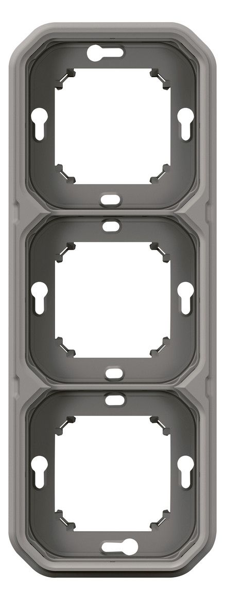 Legrand 069687L Plexo New FRUP 3f horizontal u.vertikal Tragring in der