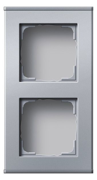 GIRA 136226 Profil 2fach senkrecht+ waagerecht Profil 55 Aluminium