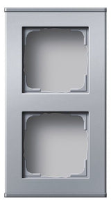 GIRA 136226 Profil 2fach senkrecht+ waagerecht Profil 55 Aluminium