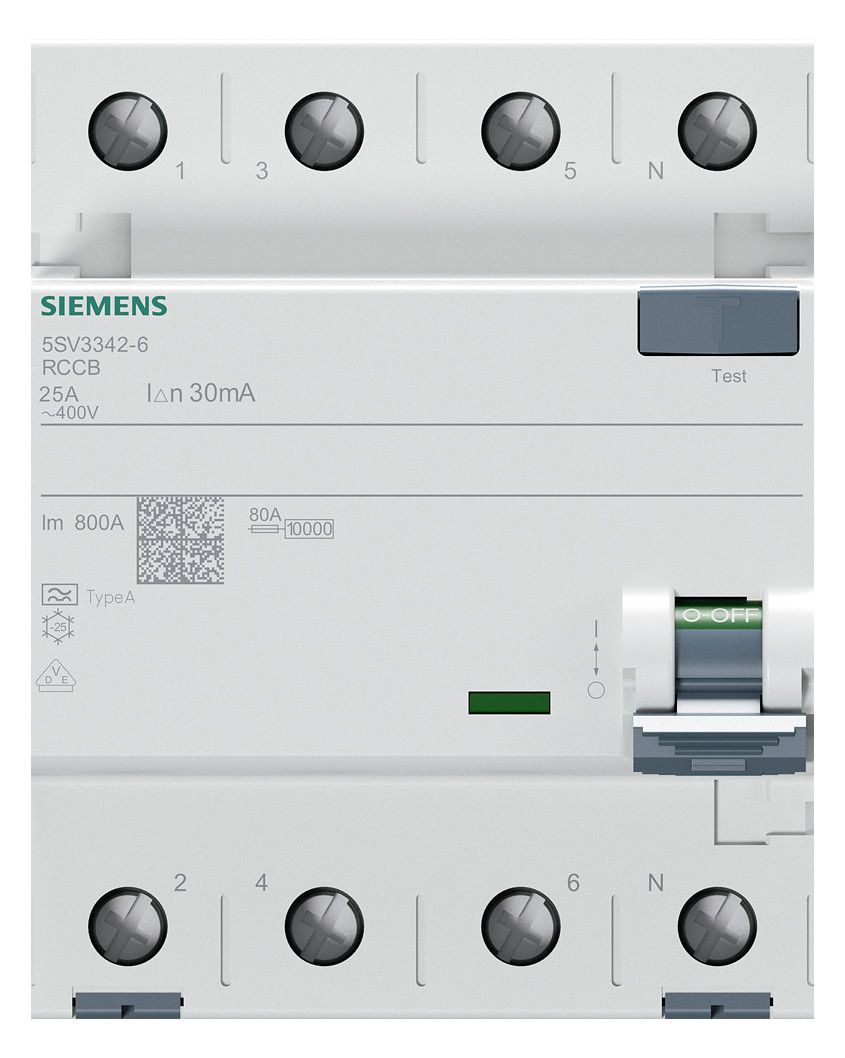 Siemens 5SV3342-6 FI-Schutzschalter