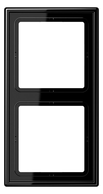 Jung LS982SW Rahmen 2fach Serie LS schwarz