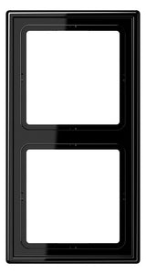 Jung LS982SW Rahmen 2fach Serie LS schwarz