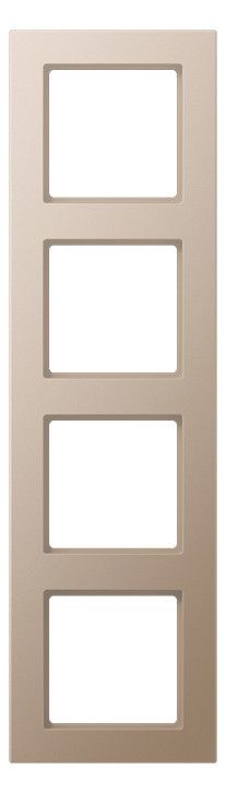 Jung AC584CH Rahmen 4fach Serie A creation champagner