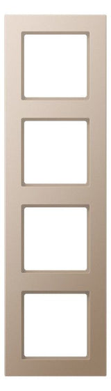 Jung AC584CH Rahmen 4fach Serie A creation champagner