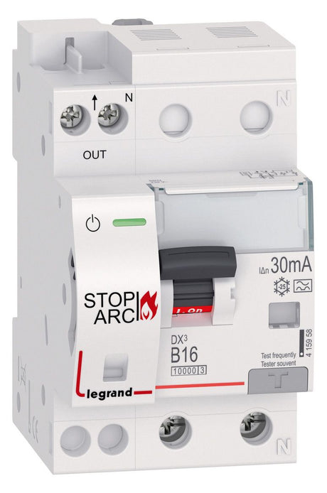 Legrand 415958 DX3 AFDD Brandschutz- schalter Fi/LS B16A 1P+NR 10kA 30mA