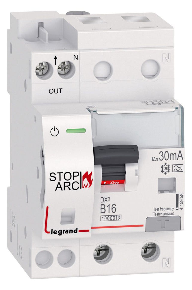 Legrand 415958 DX3 AFDD Brandschutz- schalter Fi/LS B16A 1P+NR 10kA 30mA