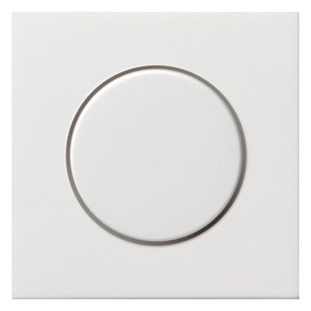 GIRA 0650112 Abdeckung Knopf Flächenschalter Reinweiß glänzend