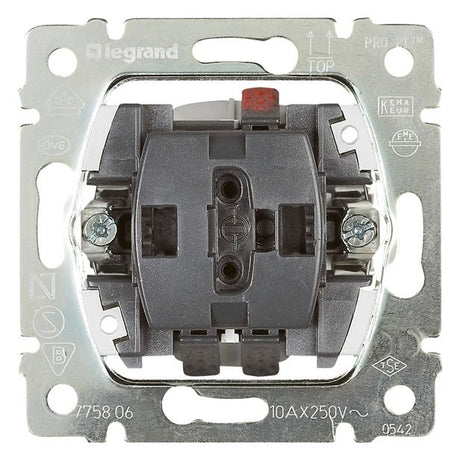Legrand 775806 Einsatz Wippschalter Universal Aus-/Wechsel 1-polig