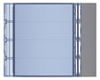 BTicino 352043 Frontblende Ruftasten- modul SFERA 4RT Allstreet