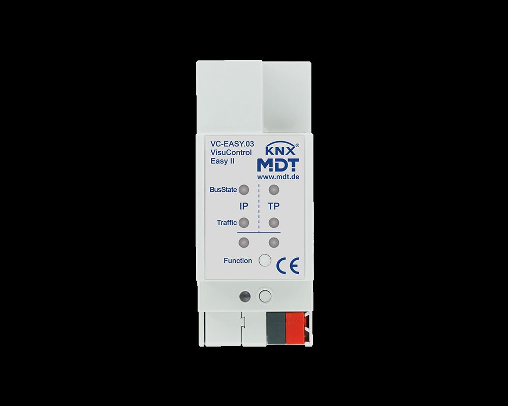 MDT VC-EASY.03 Objektserver VisuControl Easy II 2TE REG m.Android oder IOS App