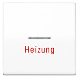 Jung AS591HWW Wippe Heizung Notschalter alpinweiß