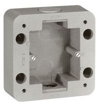 Legrand 077890 Aufputz Gehäuse 1-fach IP55 IK10 Soliroc grau