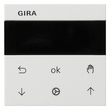 GIRA 536603 S3000 Jalousie-/Schaltuhr Reinweiß glänzend