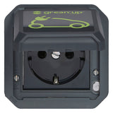 Legrand 069818L Plexo New Einsatz Green'Up Schutzkontakt-Steckdose