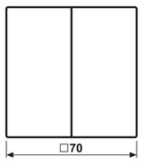 Jung LS995LG Wippe Serienschalter lichtgrau