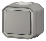 Legrand 069720L Plexo New FRAP Taster 10 A Steckkl.(SL) IK 08 Grau