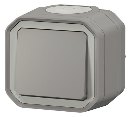 Legrand 069720L Plexo New FRAP Taster 10 A Steckkl.(SL) IK 08 Grau