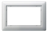 GIRA 100103 Abdeckrahmen 1,5fach Standard 55 Reinweiß glänzend