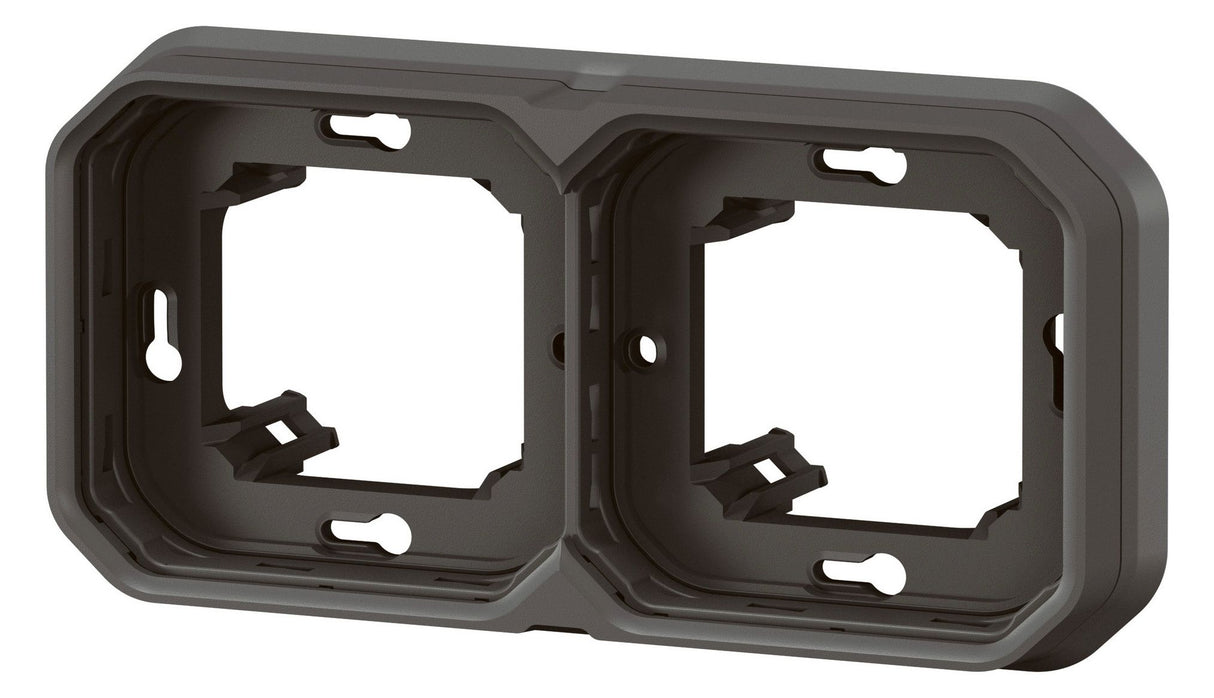 Legrand 069607L Plexo New FRUP 2-fach Tragring horizontal u.vertikal in der