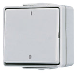 Jung 602W AP/WG Wippschalter Aus 2polig Wippe m.Kennz. 0 I 10AX 250VAC WG600