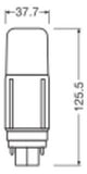 Ledvance DULUX LED DVT EM&AC MAINS V9.5W 840 G24D 1200lm Ersatz f.KLLni 2p KVG