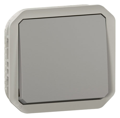 Legrand 069511L Plexo New Einsatz W/m 10 AX Steckkl.(SL) IK 08 Grau