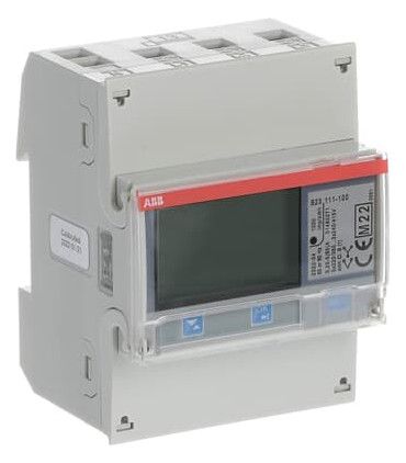 ABB B23 111-100 Drehstromzähler Stahl,